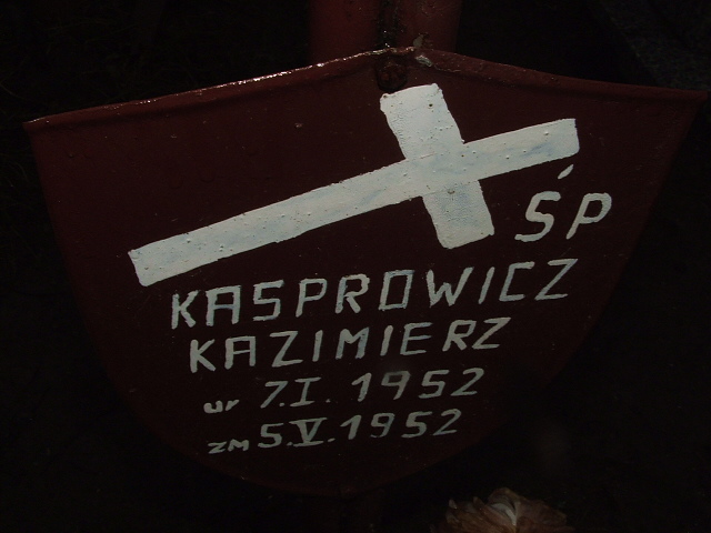 Kazimierz Kasprowicz 1952 Rymań - Grobonet - Wyszukiwarka osób pochowanych
