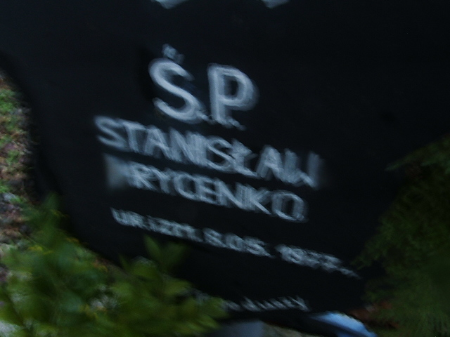 Stanisław Hrycenko 1977 Rymań - Grobonet - Wyszukiwarka osób pochowanych