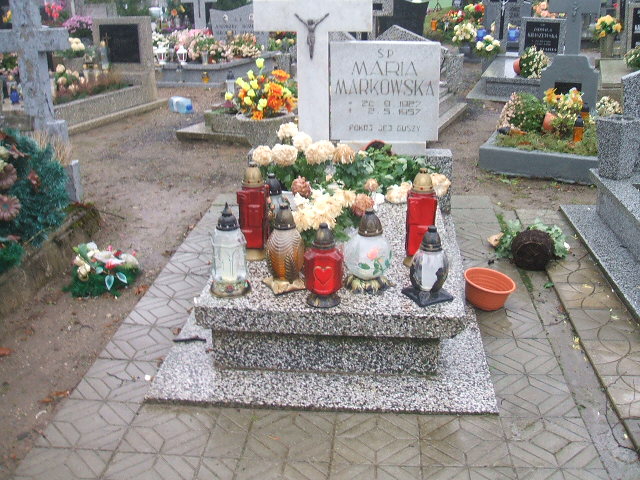 Grób Maria Markowska