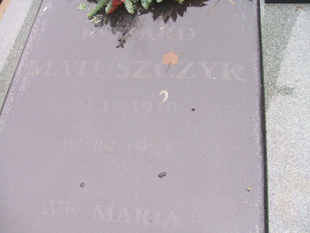 Ryszard Matuszczyk 1910 Rymań - Grobonet - Wyszukiwarka osób pochowanych