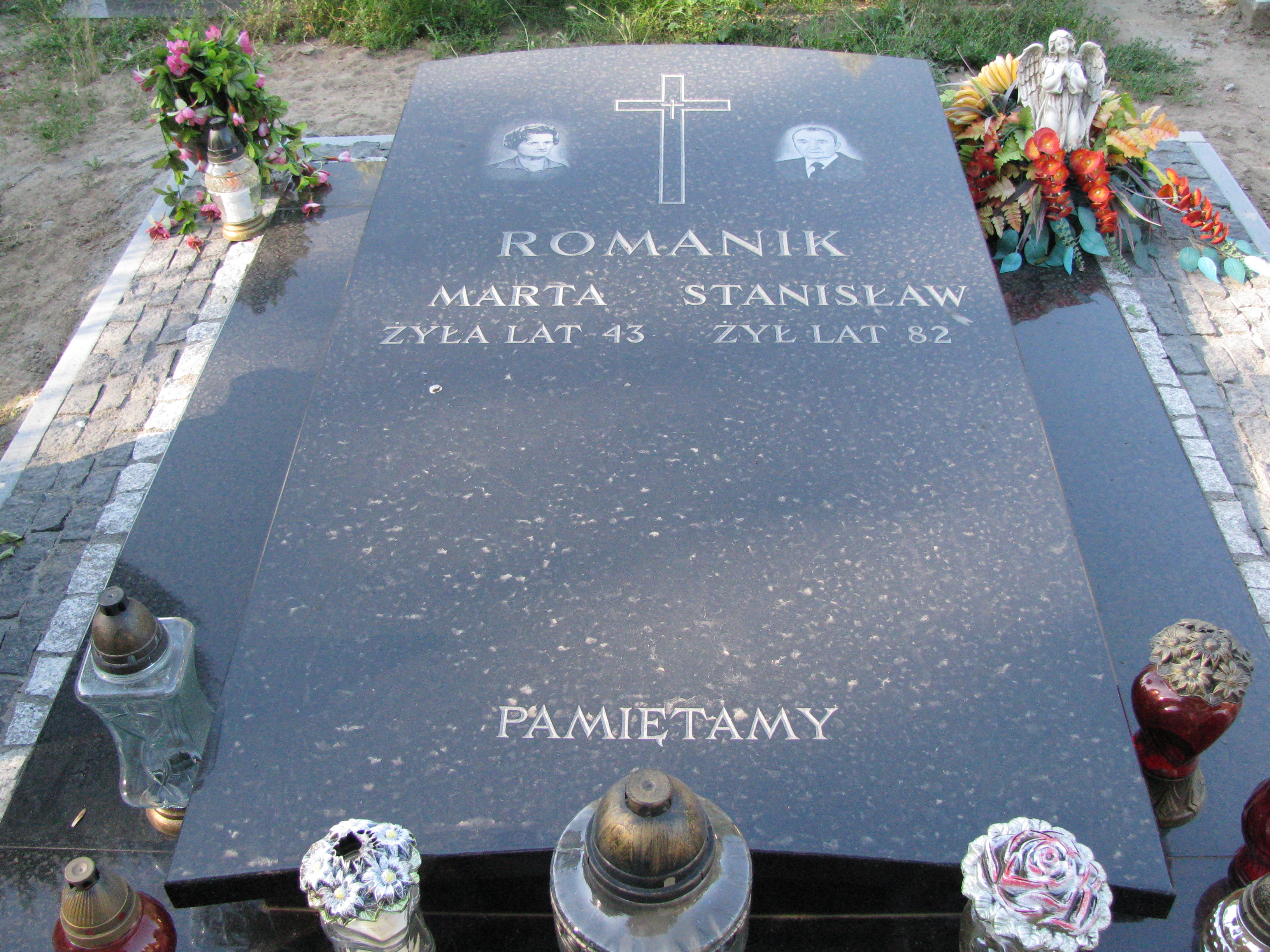 Grób Stanisław Romanik