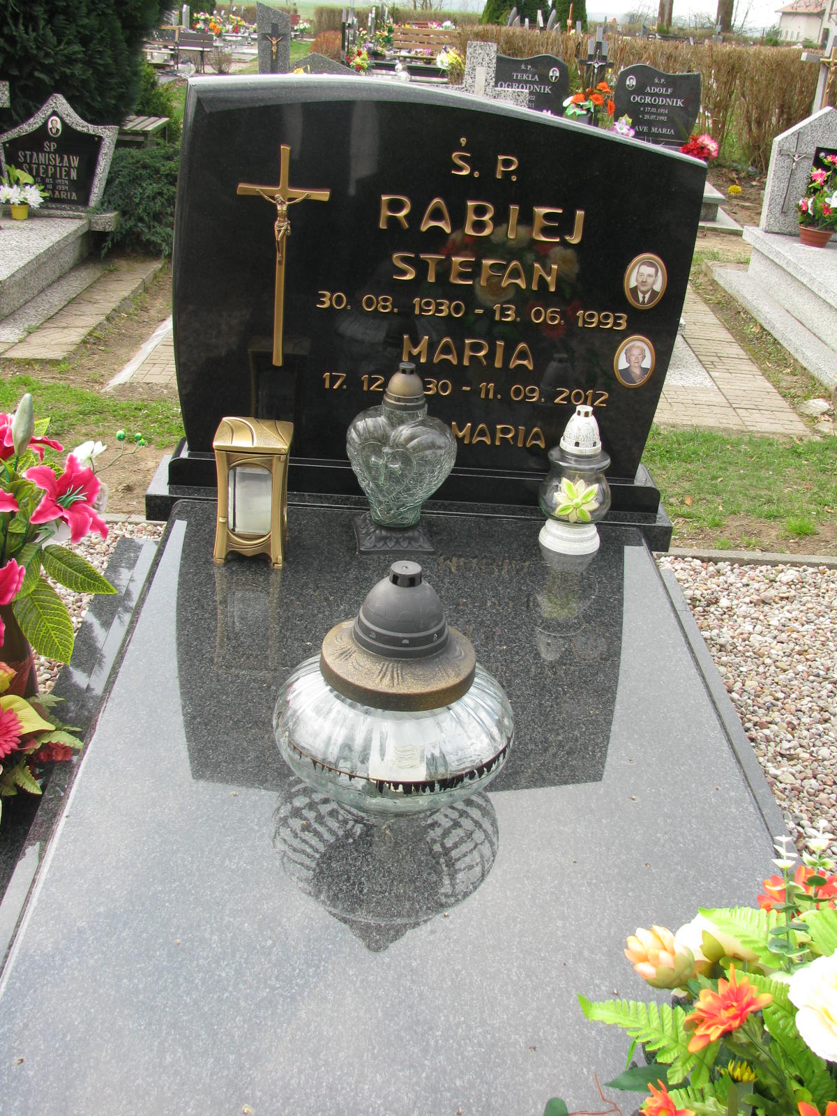 Grób Maria Rabiej