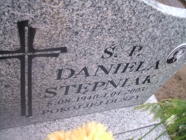 Daniela Stępniak 1940 Rymań - Grobonet - Wyszukiwarka osób pochowanych