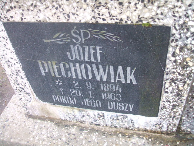 Józef Piechowiak 1894 Rymań - Grobonet - Wyszukiwarka osób pochowanych
