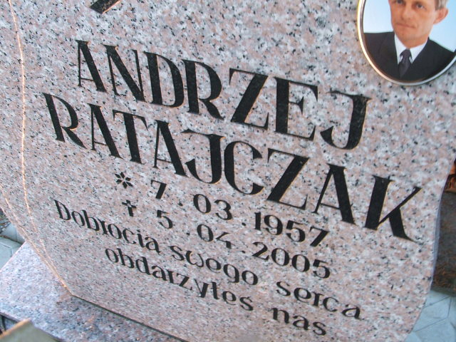 Andrzej Ratajczak 1957 Rymań - Grobonet - Wyszukiwarka osób pochowanych