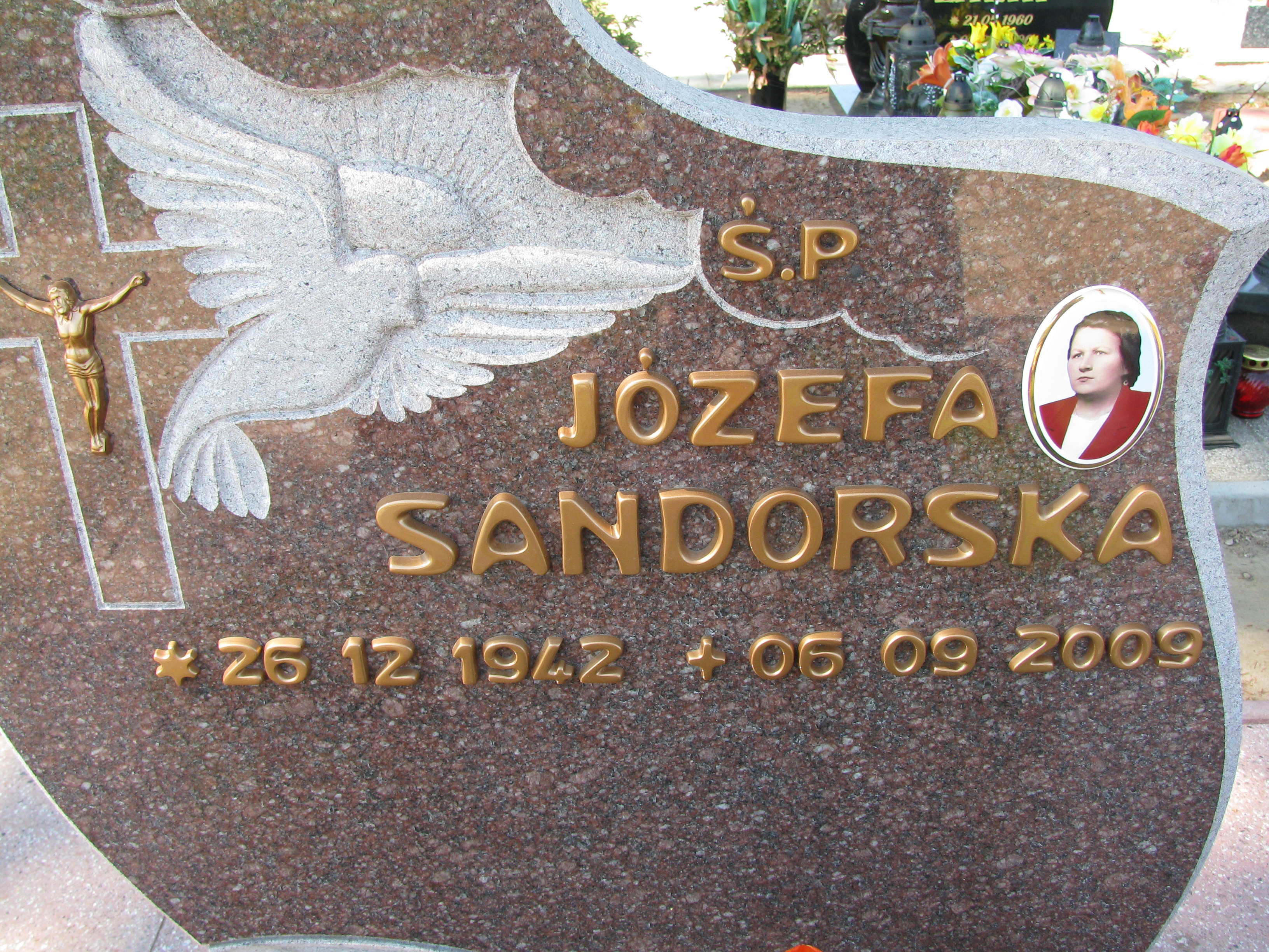 Józefa Sandorska 1942 Rymań - Grobonet - Wyszukiwarka osób pochowanych