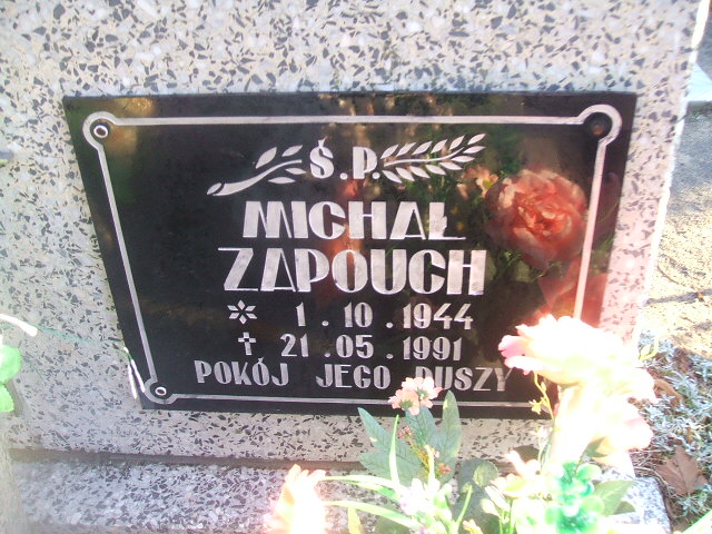 Michał Zapouch 1944 Rymań - Grobonet - Wyszukiwarka osób pochowanych