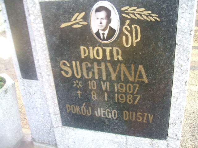 Piotr Suchyna 1907 Rymań - Grobonet - Wyszukiwarka osób pochowanych