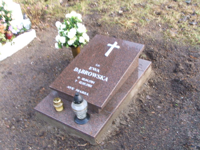 Grób Ewa Dąbrowska